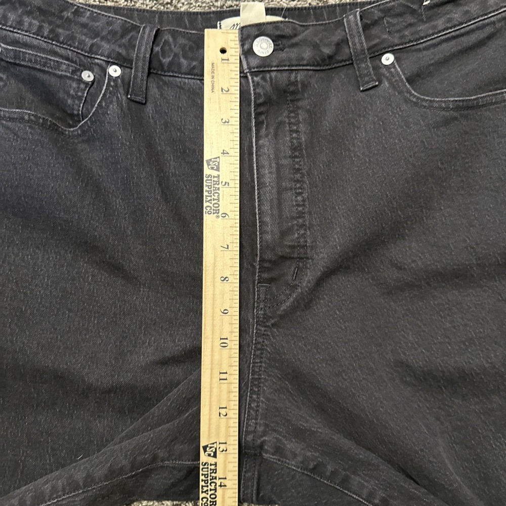 MADEWELL The Curvy '90s Straight Jeans Women's Size 33 Belmere Wash - Picture 11 of 12
